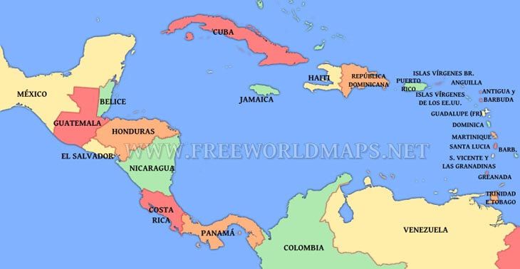 Centro América, Caribe y Región 